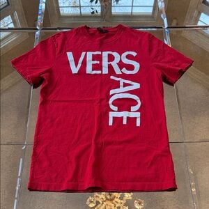 Versace Bold Red Short Sleeve Tee